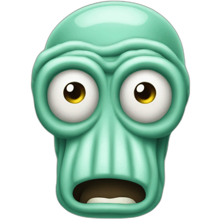 Squidward emoji