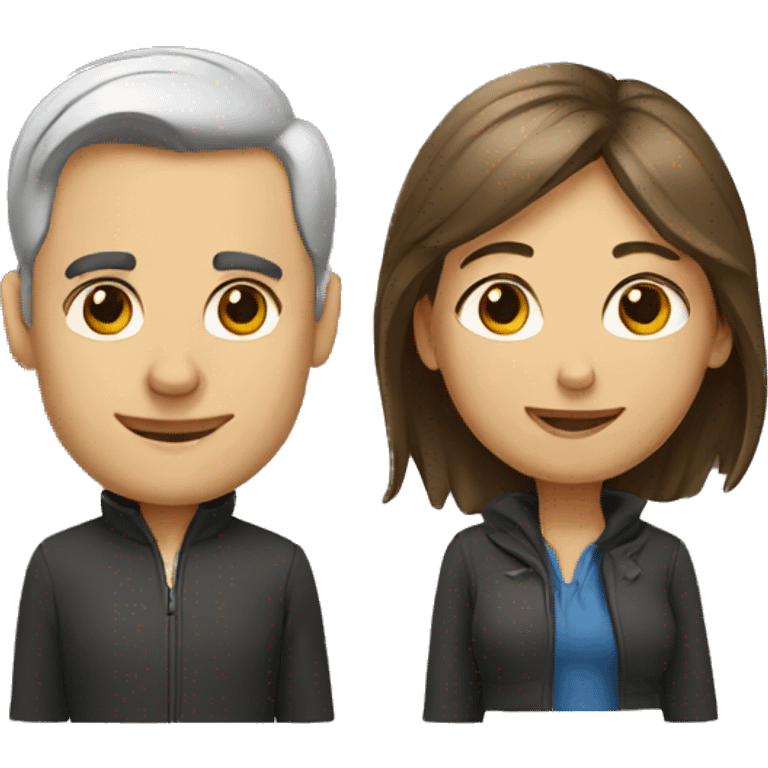 Man and woman emoji