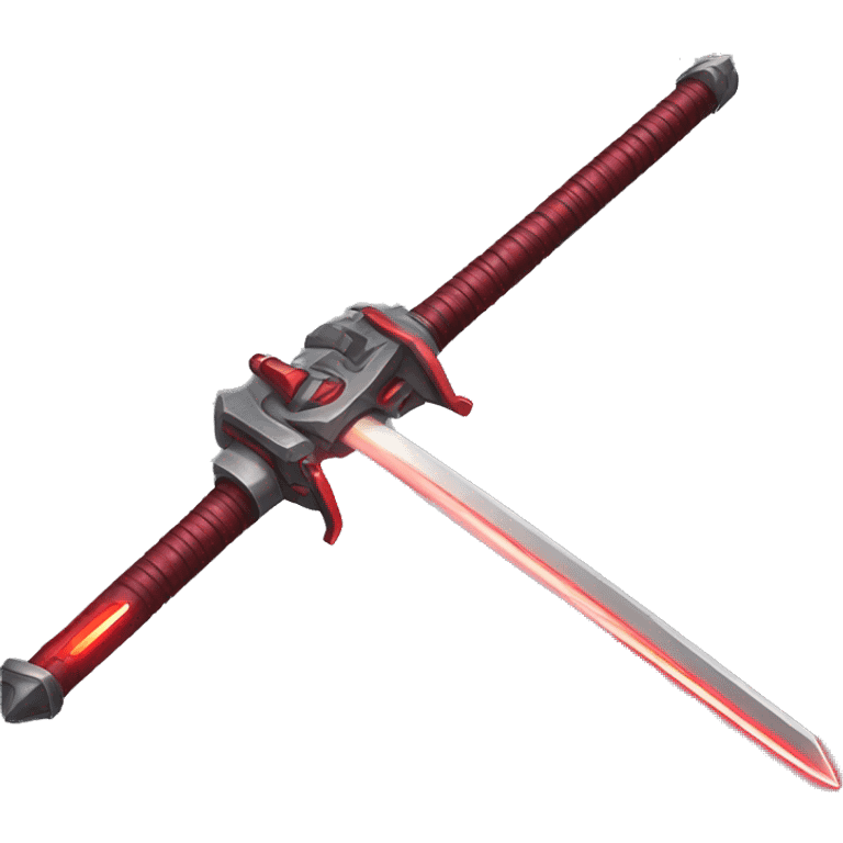 Red laser sword emoji