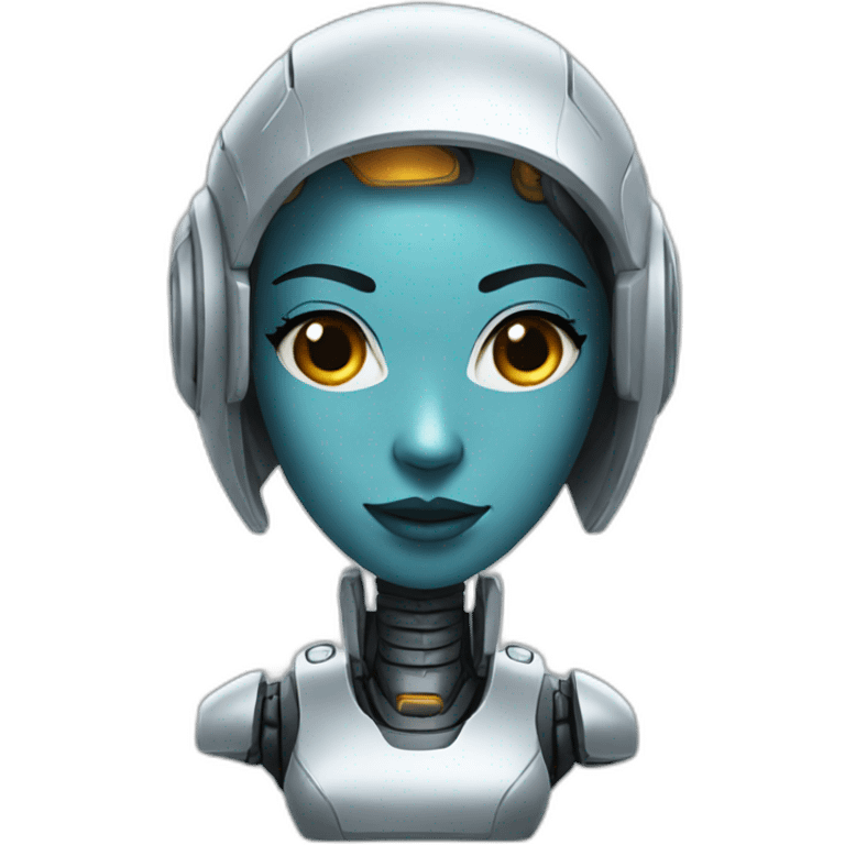 robot women emoji