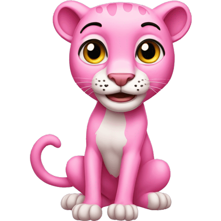 Pink panther  emoji