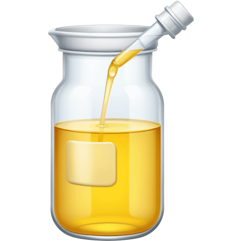 Urine sample emoji