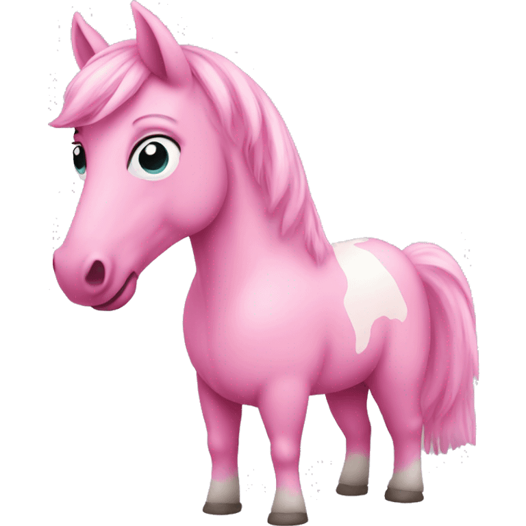 Pink horse  emoji