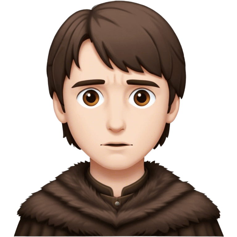 Bran Stark from game of thrones emoji