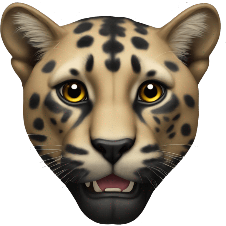 Animal pantera negra 🐆 emoji