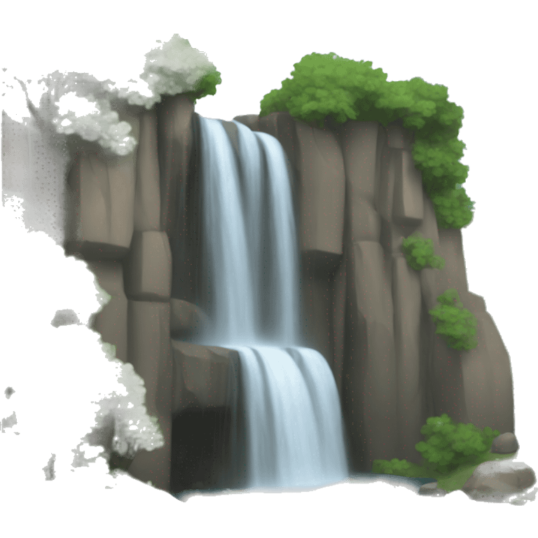 Waterfall emoji