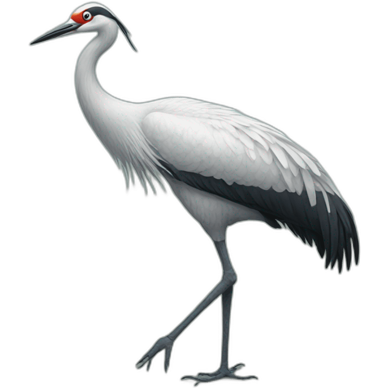 crane bird emoji