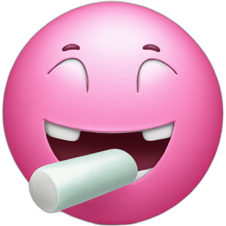 Chewing-gum en boule emoji