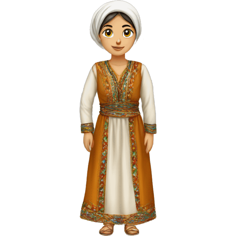 Kurdish dress emoji