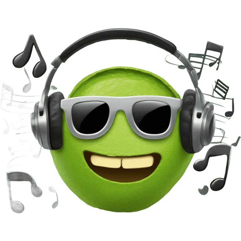 Guacamole rocking out  emoji