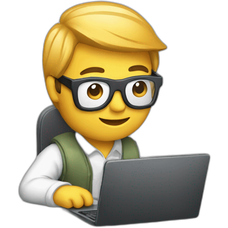 Graphiste with laptop  emoji