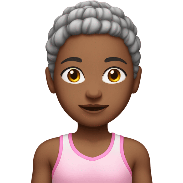 Babypink sport set for white skin emoji