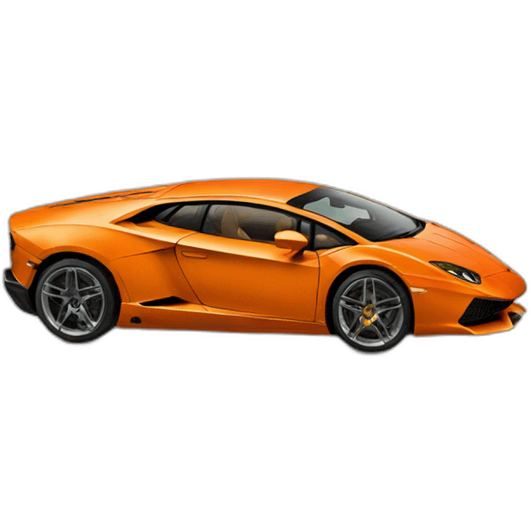 lamborghini orange emoji