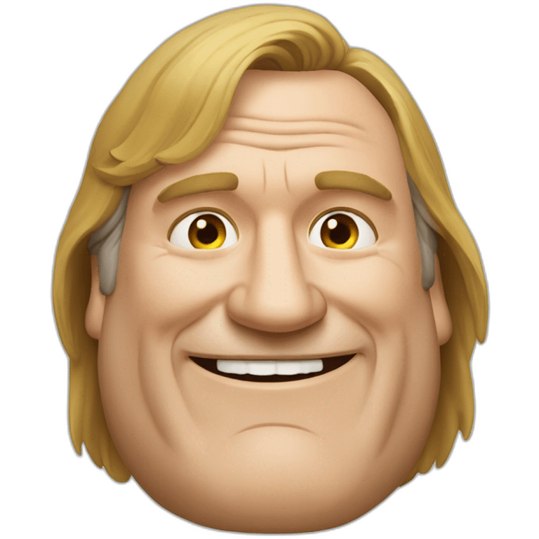 Gérard Depardieu thump up emoji