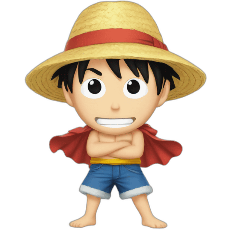 Luffy sur le sunny emoji