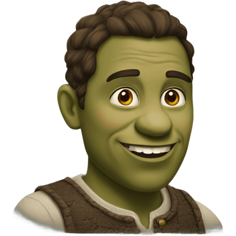 Me, but as shrek emoji