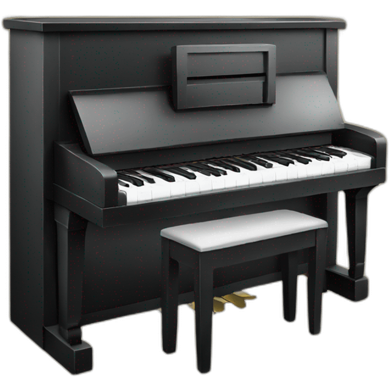 Piano électronique emoji