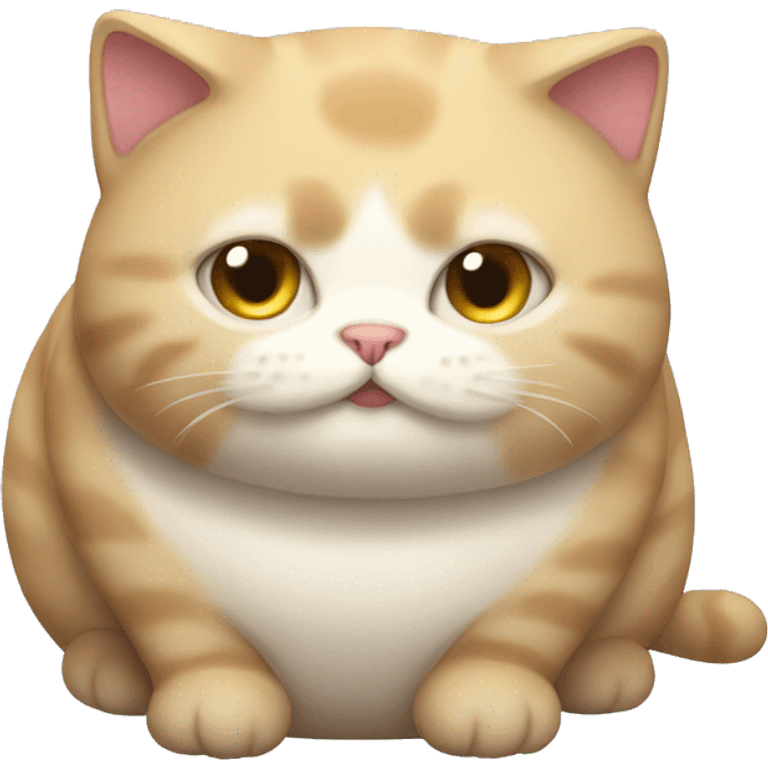 Fat kitty emoji