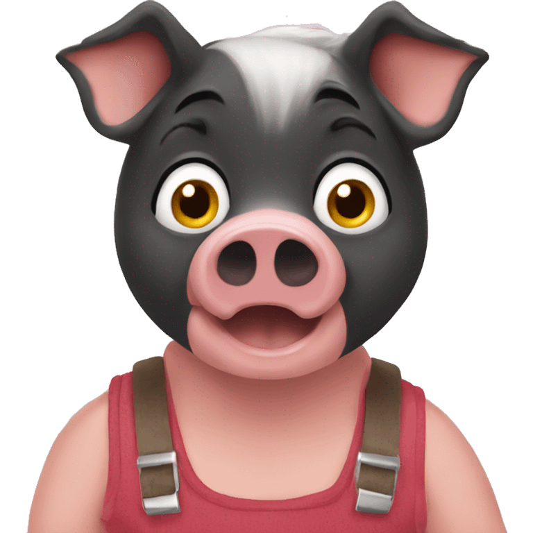 3 little pigs emoji