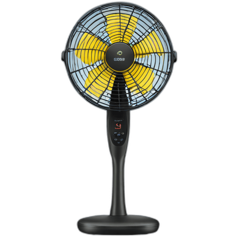 Electronic-portable-Neck-fan emoji