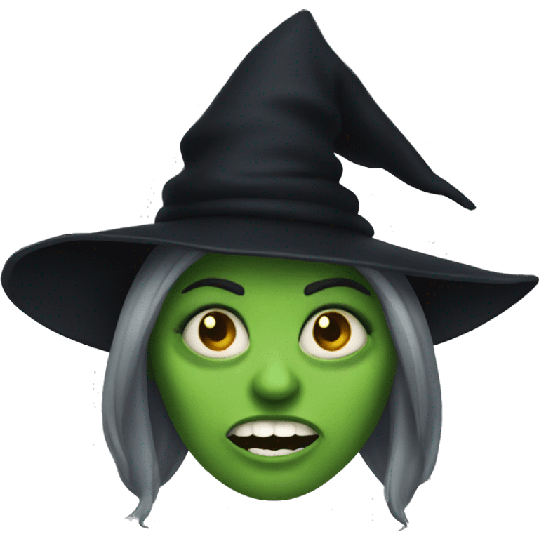 Wicked witch emoji