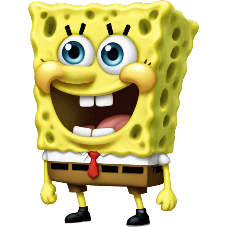 Spongebob ios 18 iphone style emoji