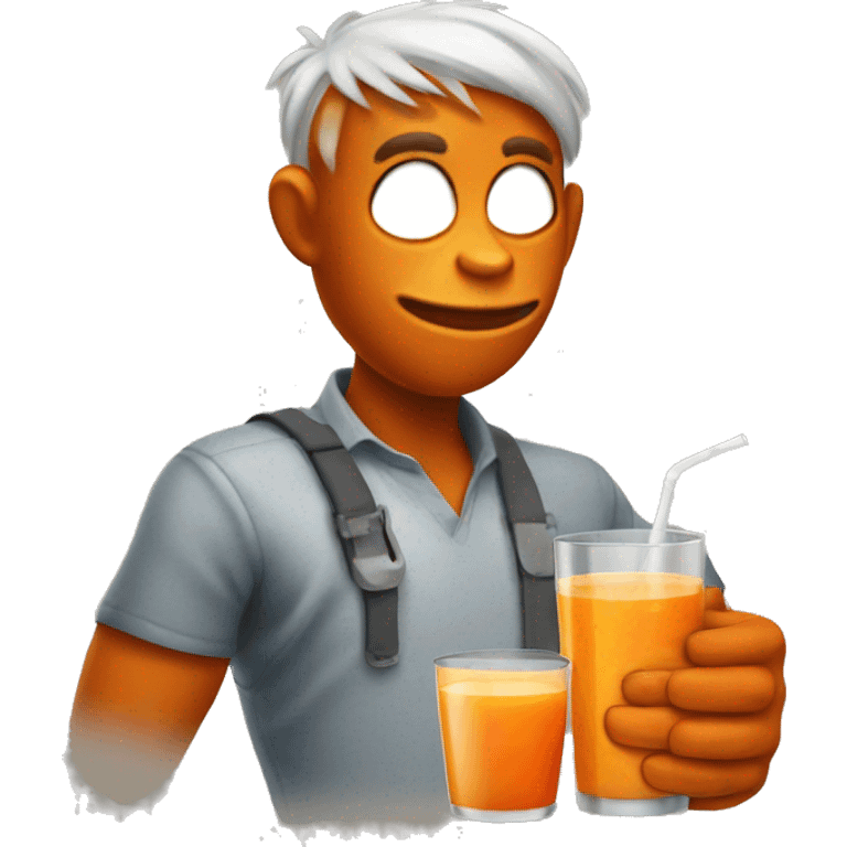 orang juice emoji