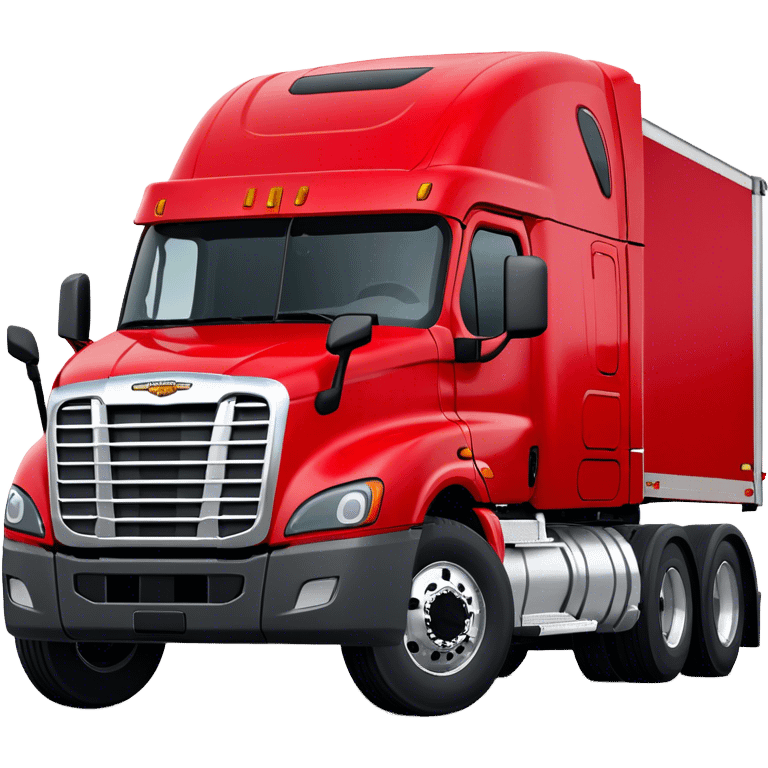 Cattle Truck - Freightliner Cascadia (Model Year: 2021) (Iconic colour: Red) emoji