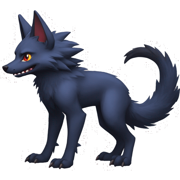 Nargacuga-Sergal-Zorua full body emoji