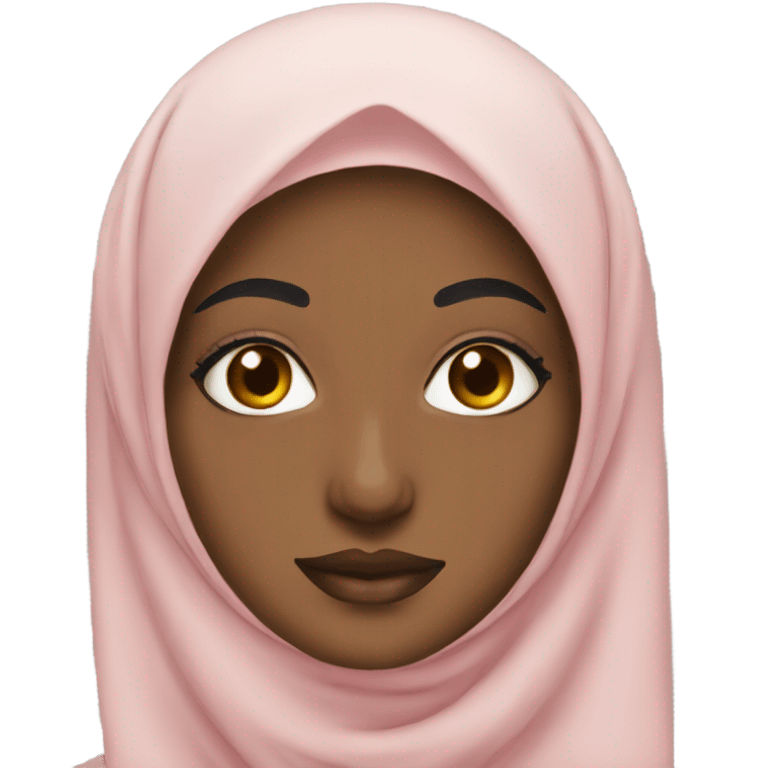 HIJAB WITH MAKEUP emoji