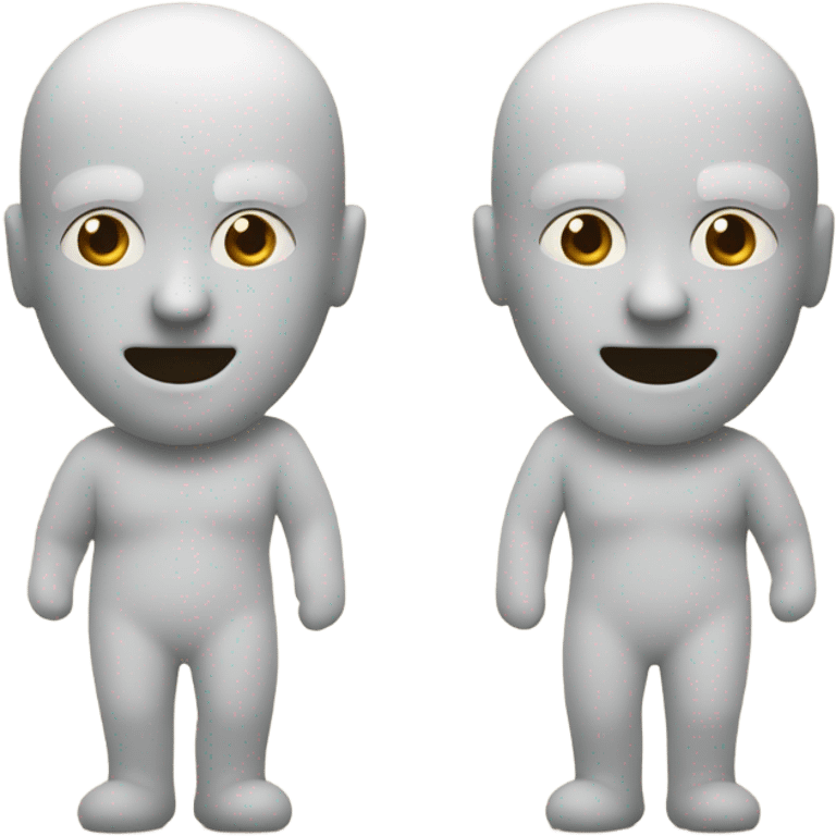 I want an emoji that looks like a cloning symbol for a  emoji