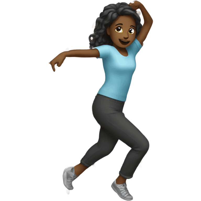 Girl dancing  emoji