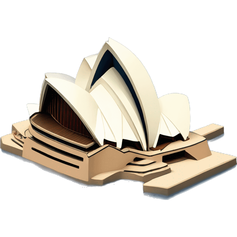 Sydney opera house emoji