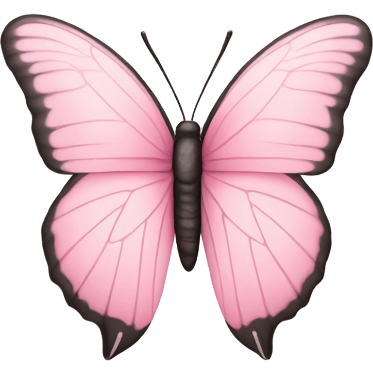 Light pink butterfly emoji