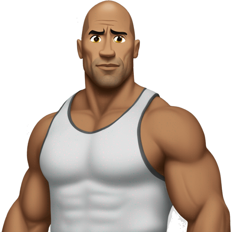 The rock sigma emoji