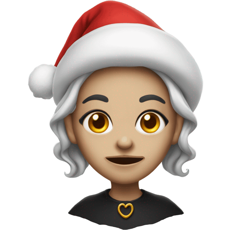 Ugly witch Santa  emoji