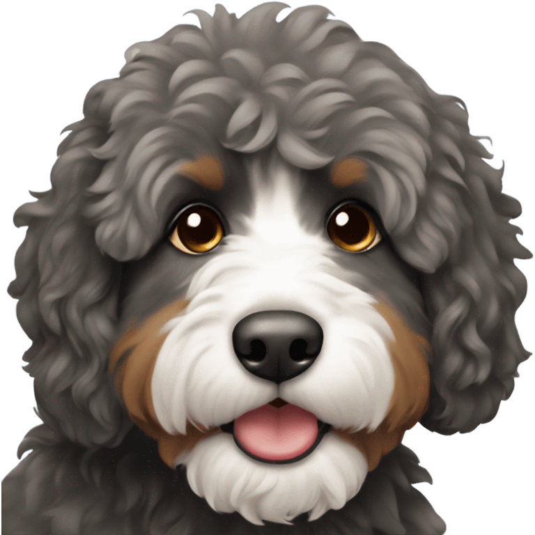 Bernedoodle emoji