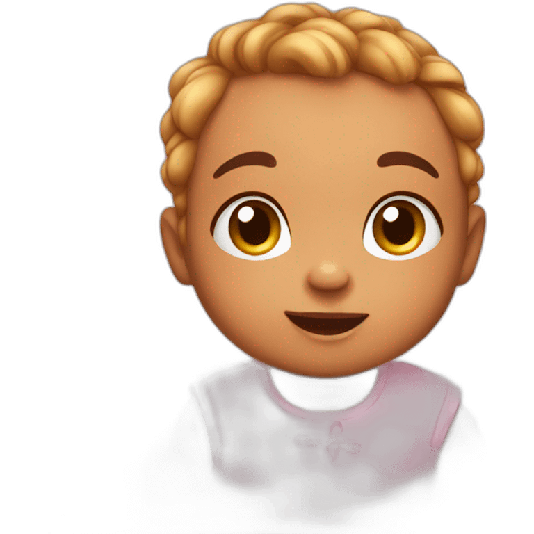 little cute baby emoji