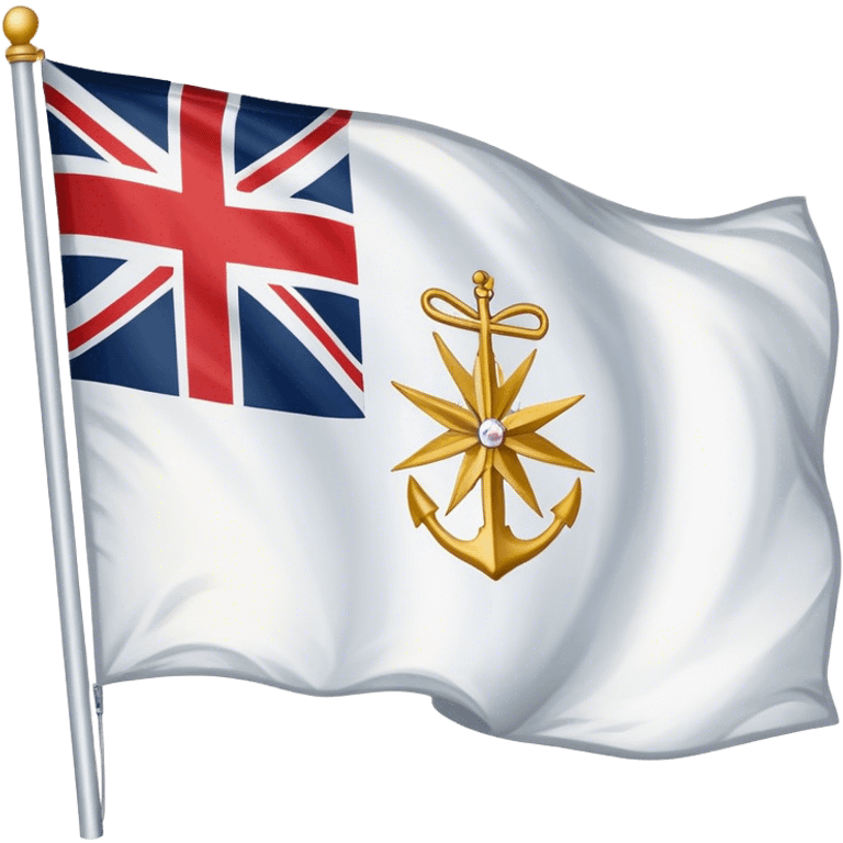 White ensign flag emoji