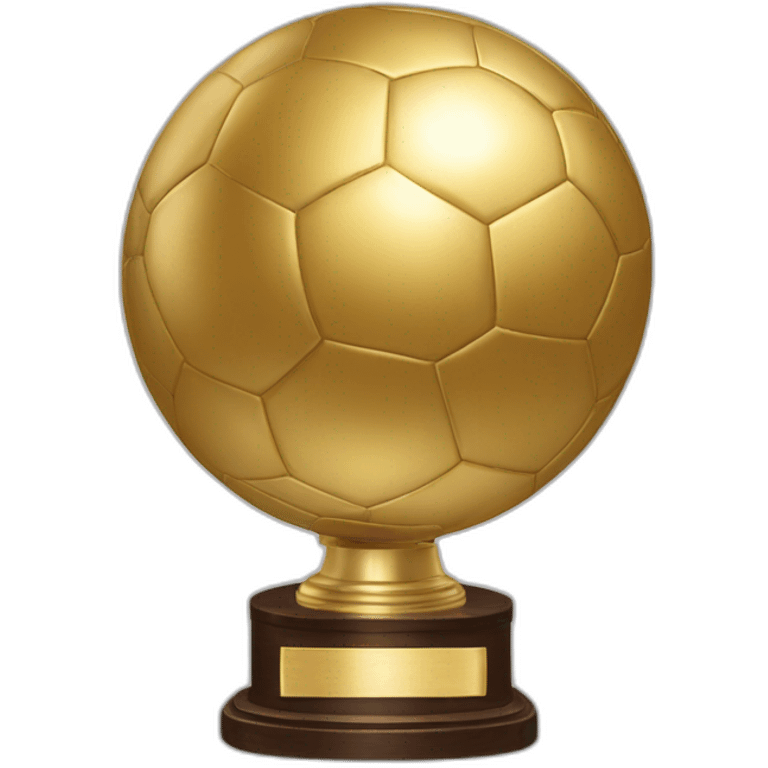 Ballon Do’r Golden Ball award emoji