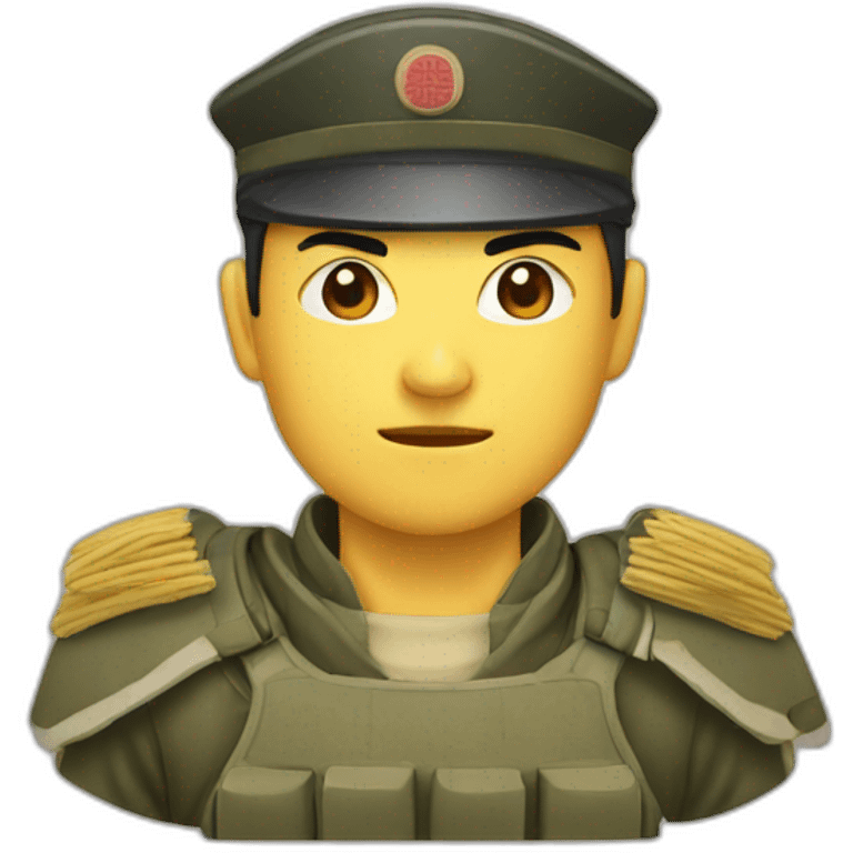 Japonais soldat emoji