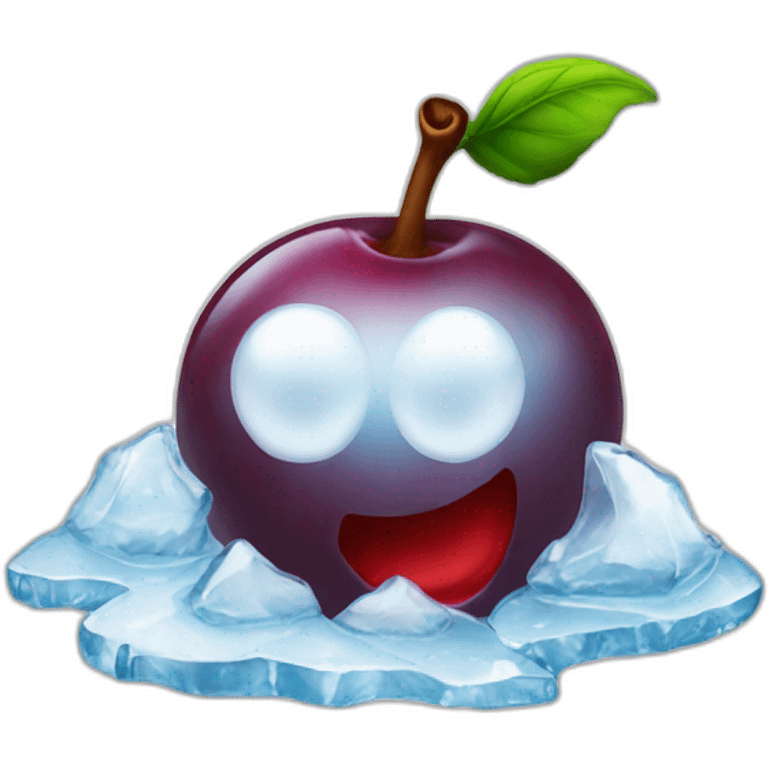 cherry in ice emoji