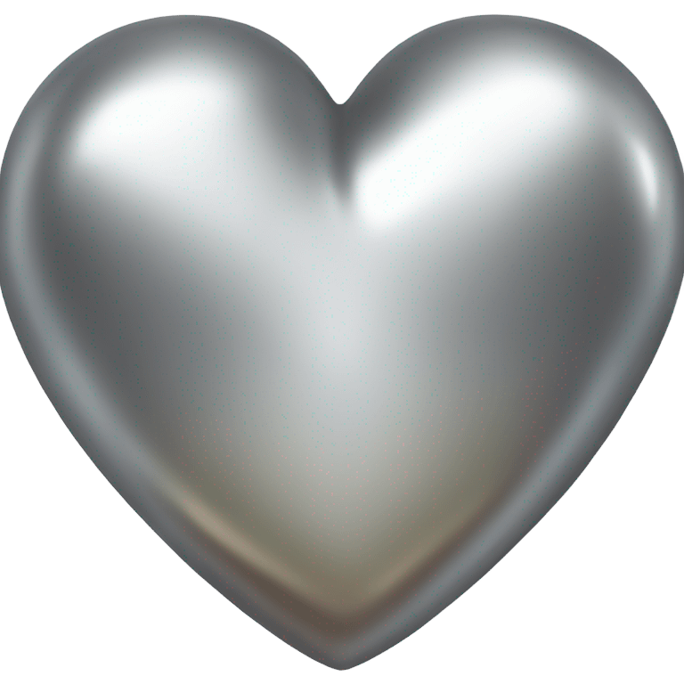 Chrome heart emoji  emoji