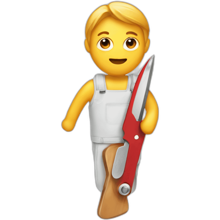 swiss knife human emoji