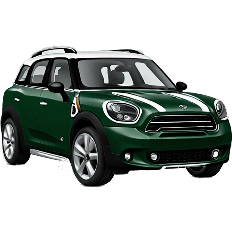 Mini countryman S green color emoji