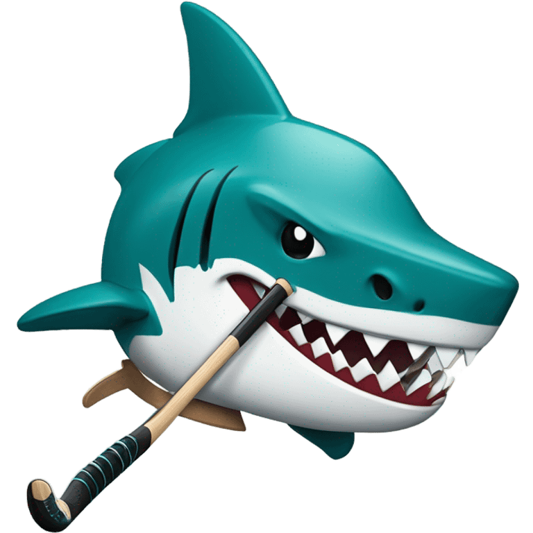 San Jose Sharks Hockey Logo emoji