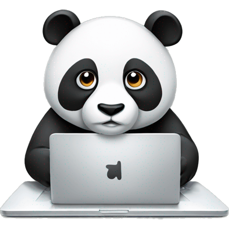 panda with laptop emoji