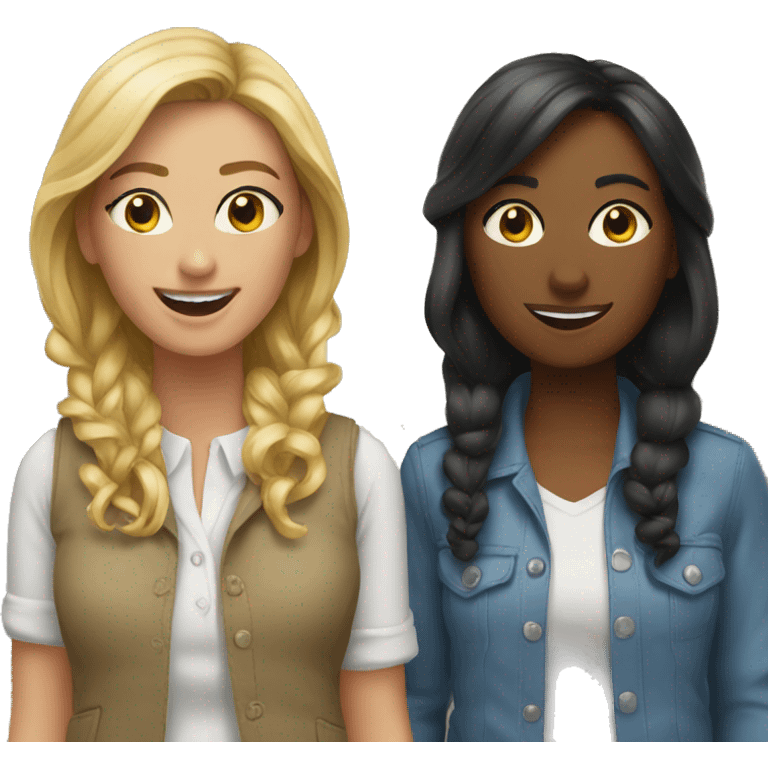 Work besties emoji