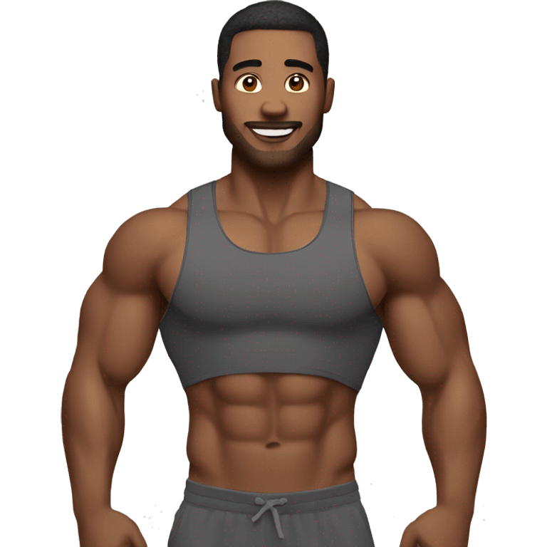 fitness men emoji