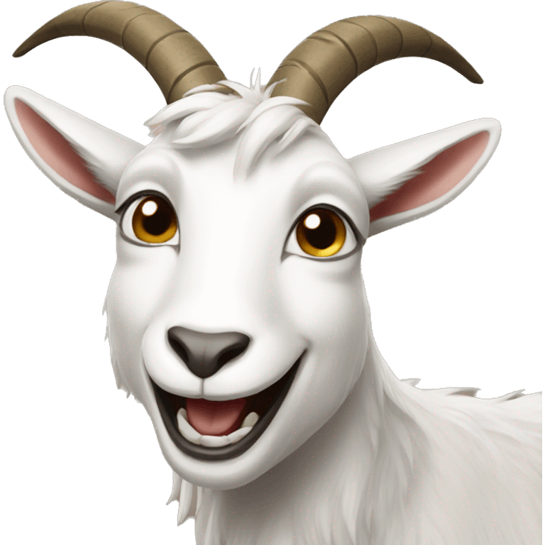 laughing goat emoji